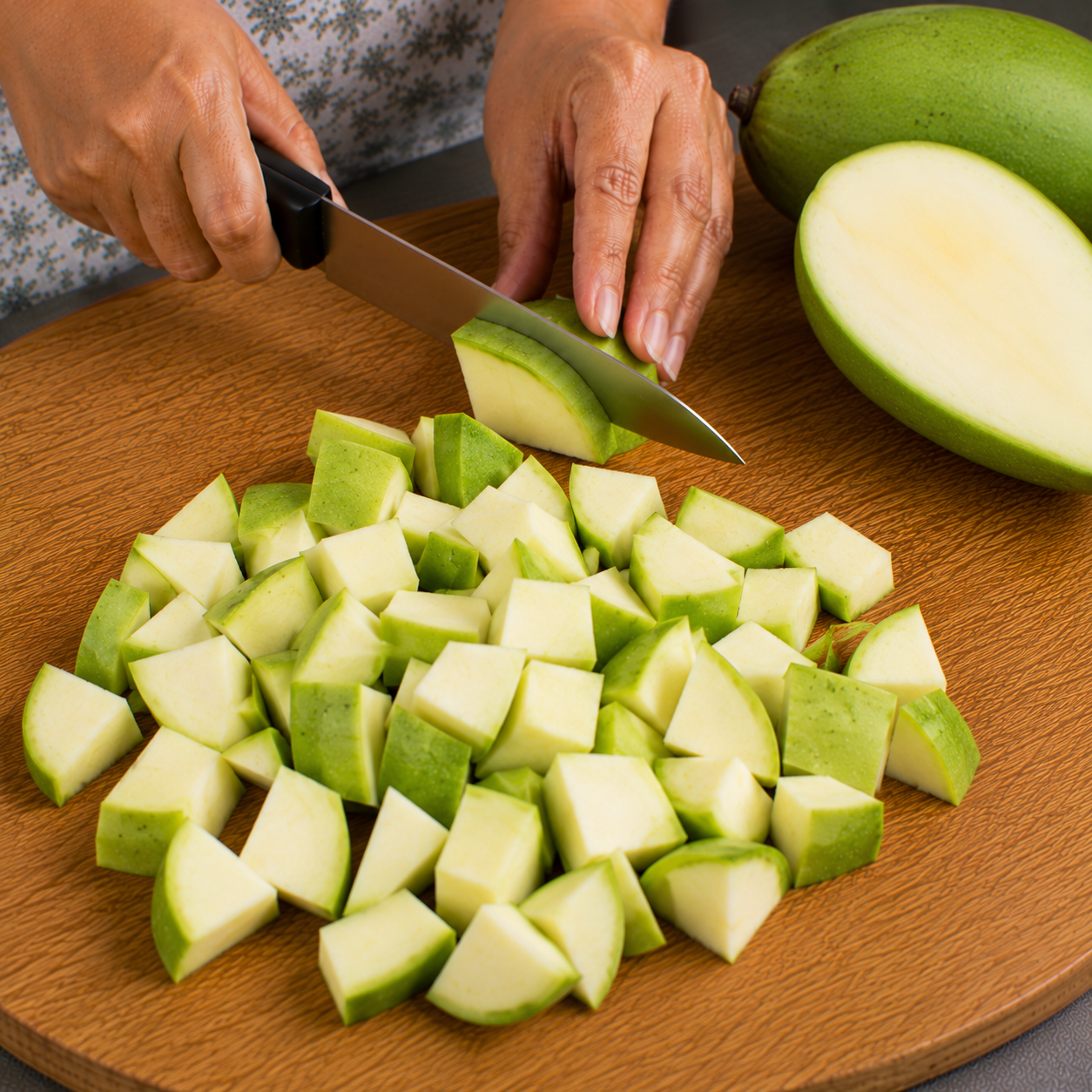 Green Mango Cutting